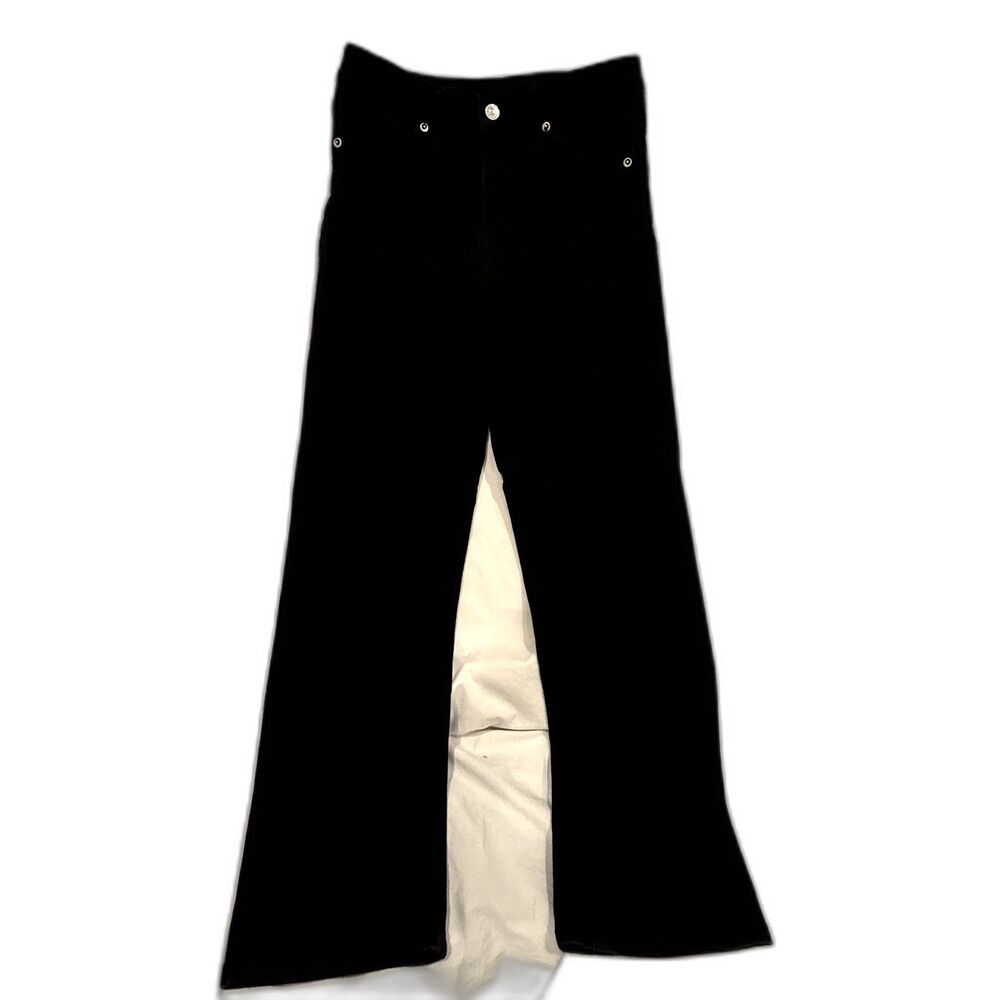 Express Black High Rise Straight Ankle Jeans - Size 28